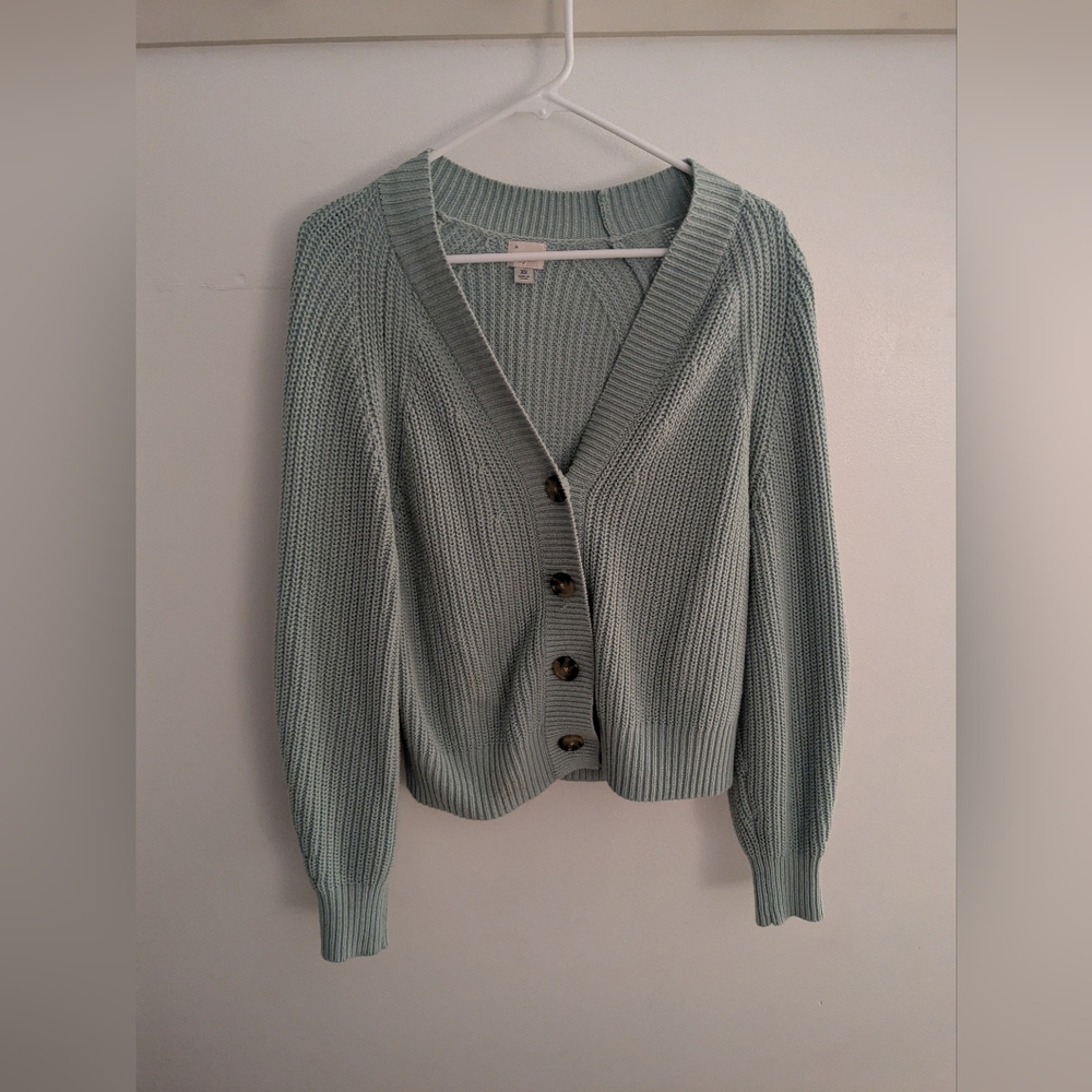 Seafoam Knit Cardigan